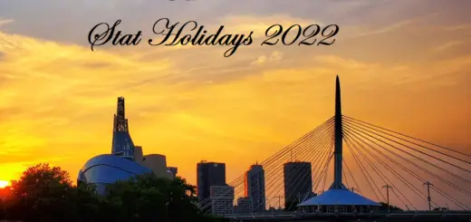 Manitoba Public Holidays 2022