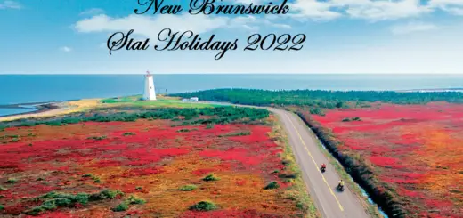 New Brunswick Public Holidays 2022