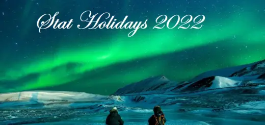 Northwest Territories Public Holidays 2022