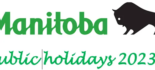 Manitoba Public Holidays 2023