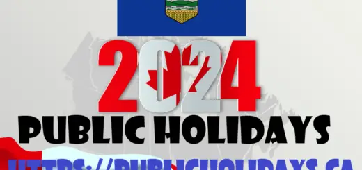 Alberta Public Holidays 2024