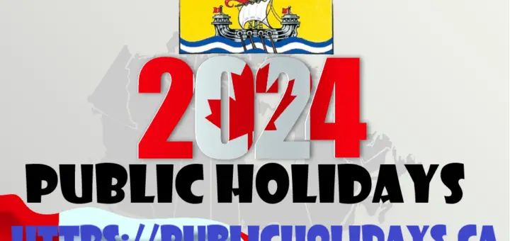 New Brunswick Public Holidays 2024