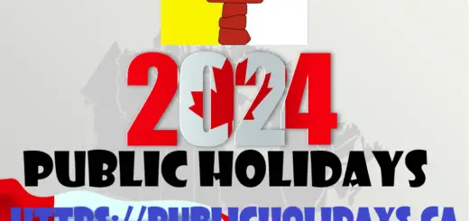 Bank Holidays Canada 2023 - Public Holidays in Canada