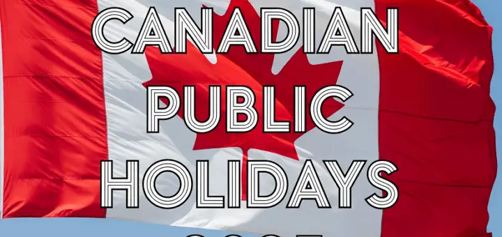 Canadian Public Holidays 2025