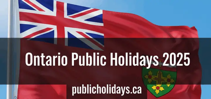 Ontario Public Holidays 2025