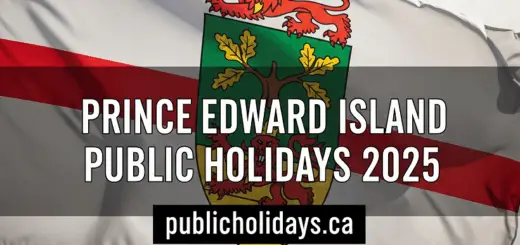 Prince Edward Island Public Holidays 2025
