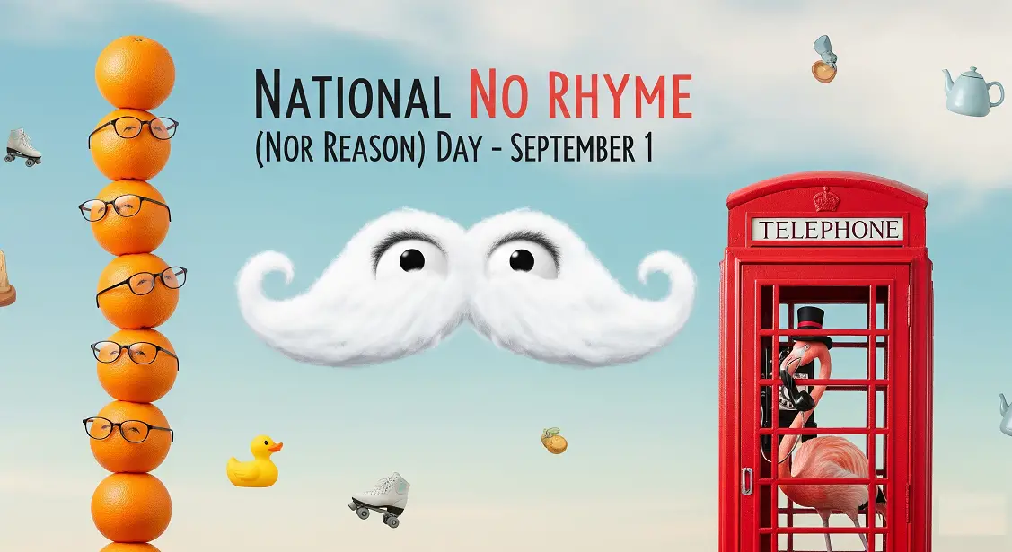 National No Rhyme (Nor Reason) Day