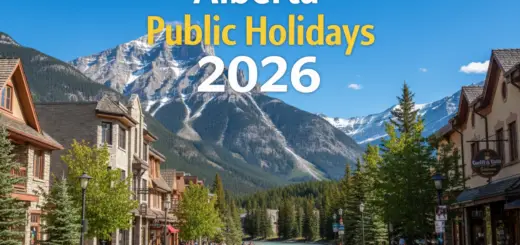 Alberta Public Holidays 2026