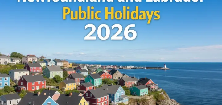 Newfoundland and Labrador Public Holidays 2026