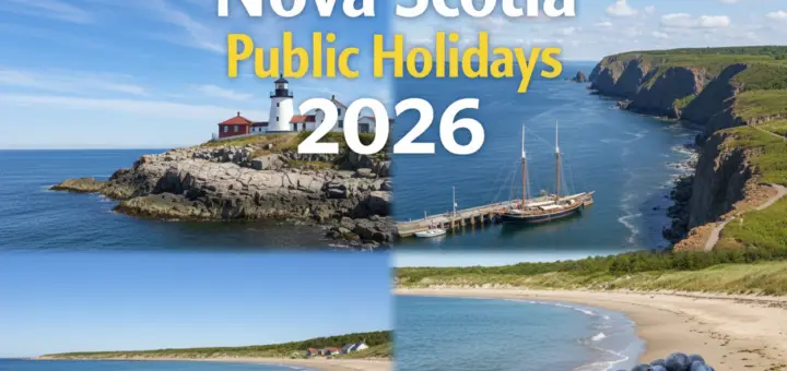 Nova Scotia Public Holidays 2026