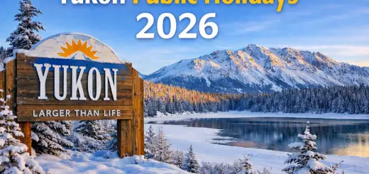 Yukon Public Holidays 2026