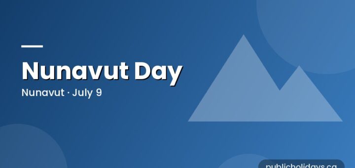 Nunavut Day: July 9 Statutory Holiday
