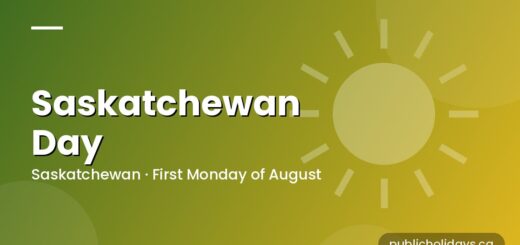 Saskatchewan Day: Dates and Long Weekend